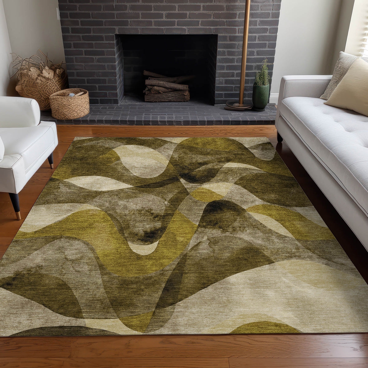 Chantille ACN536 Coffee Rug