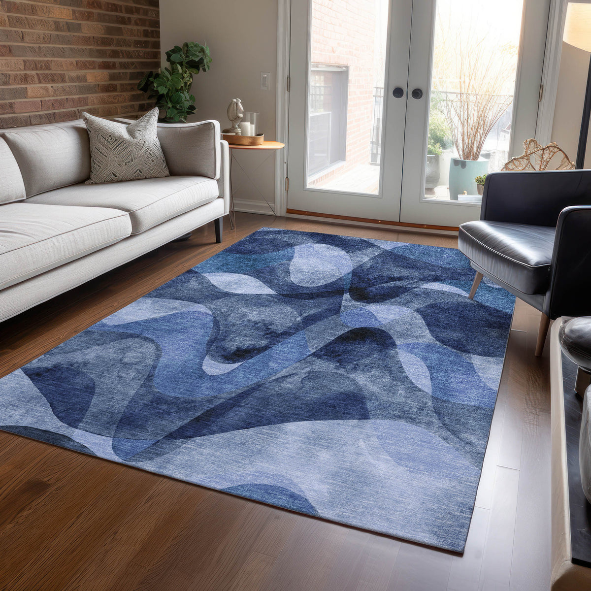 Chantille ACN536 Navy Rug