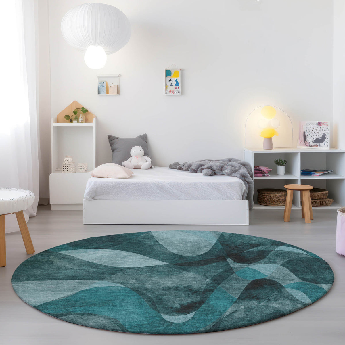 Chantille ACN536 Teal Rug