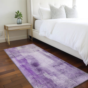 Chantille ACN537 Purple Rug