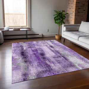 Chantille ACN537 Purple Rug