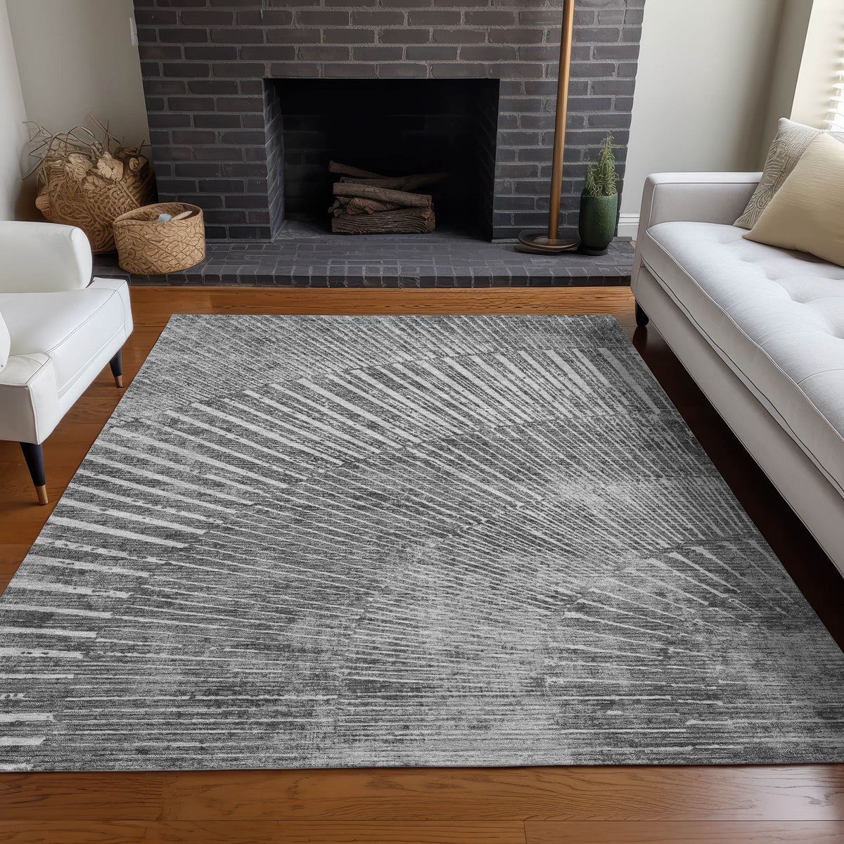 Chantille ACN542 Gray Rug