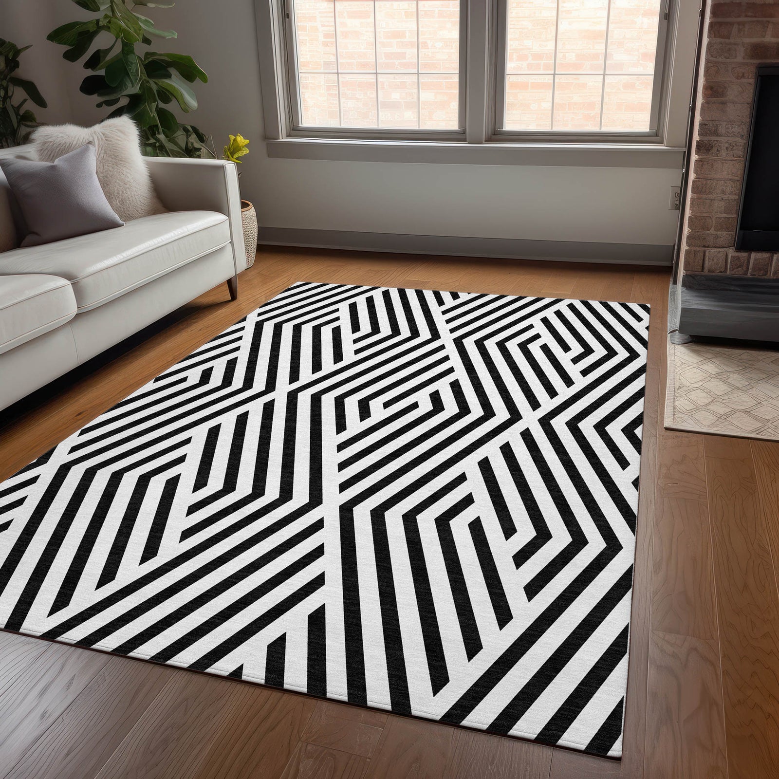 Chantille ACN550 Black Rug