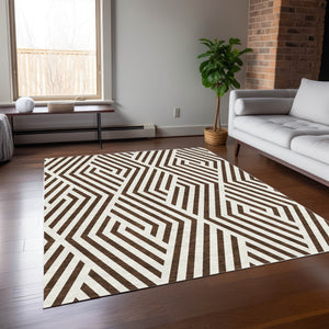 Chantille ACN550 Brown Rug
