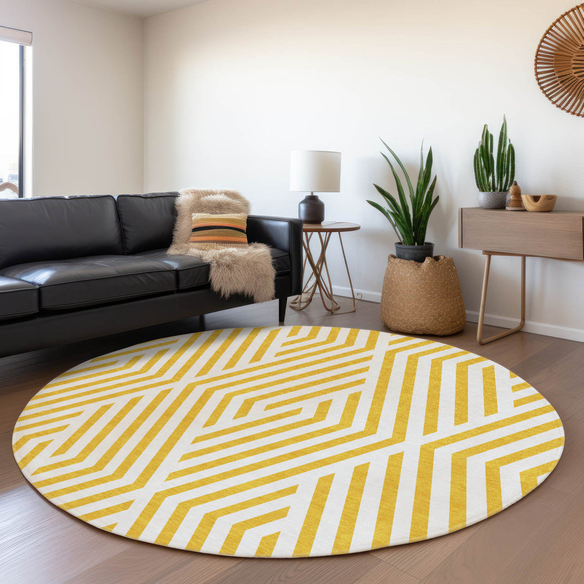 Chantille ACN550 Yellow Rug