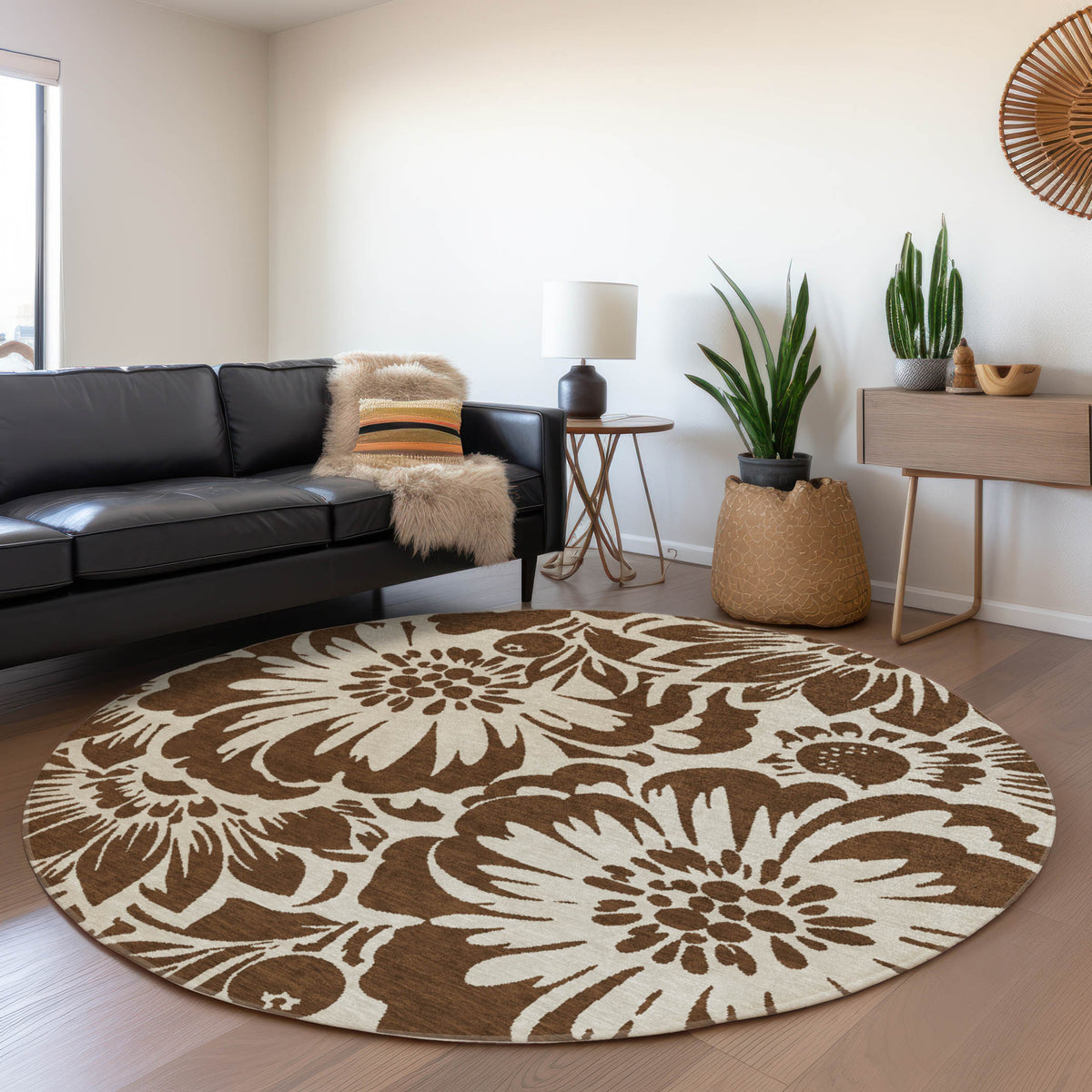 Chantille ACN551 Brown Rug