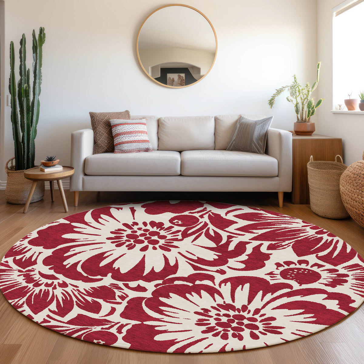 Chantille ACN551 Burgundy Rug