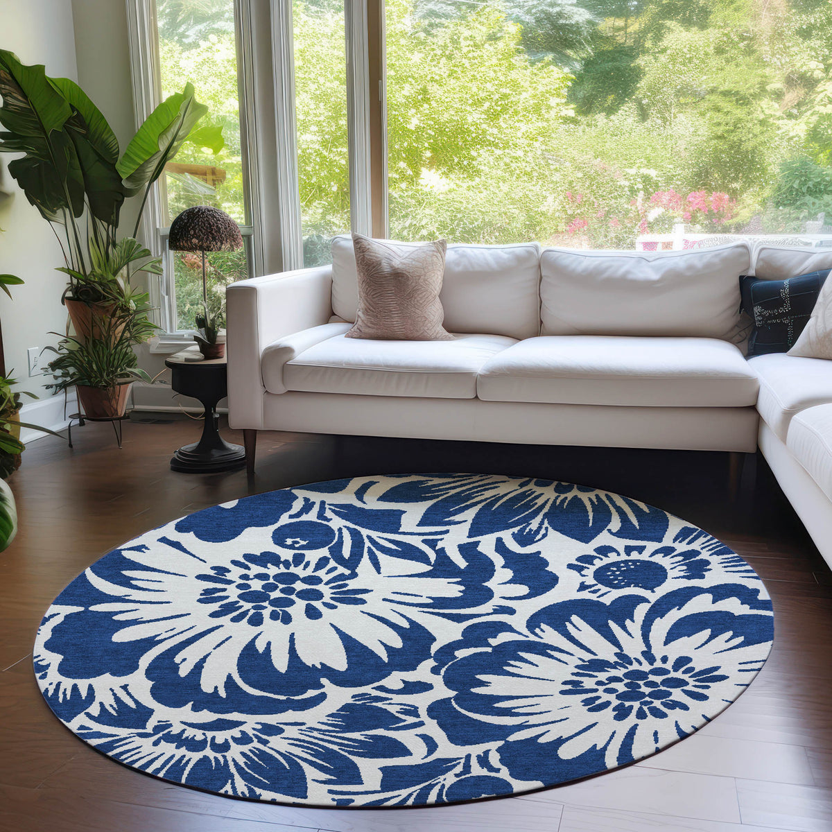 Chantille ACN551 Navy Rug