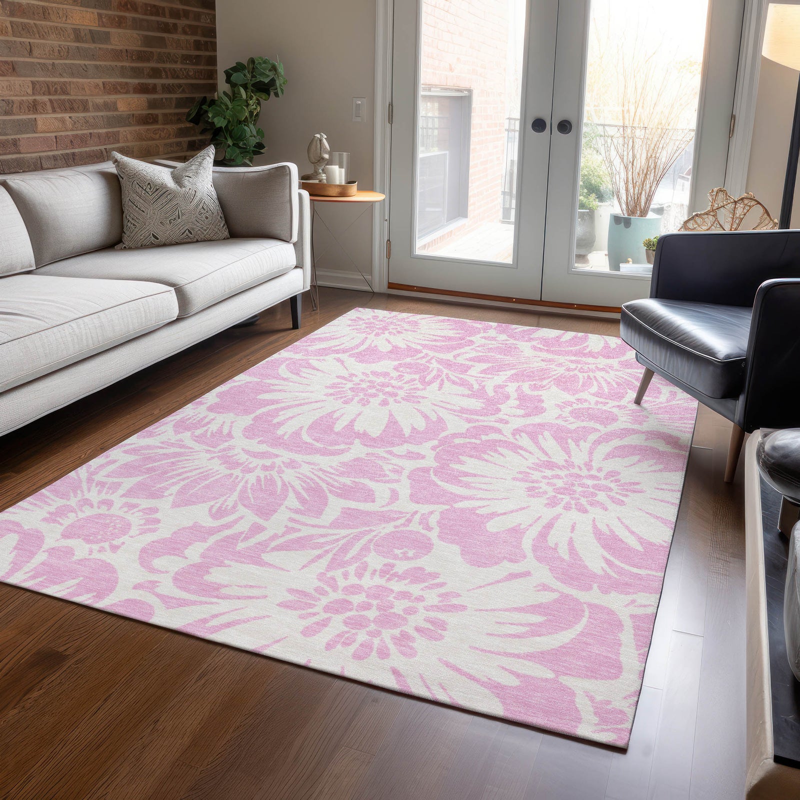 Chantille ACN551 Pink Rug