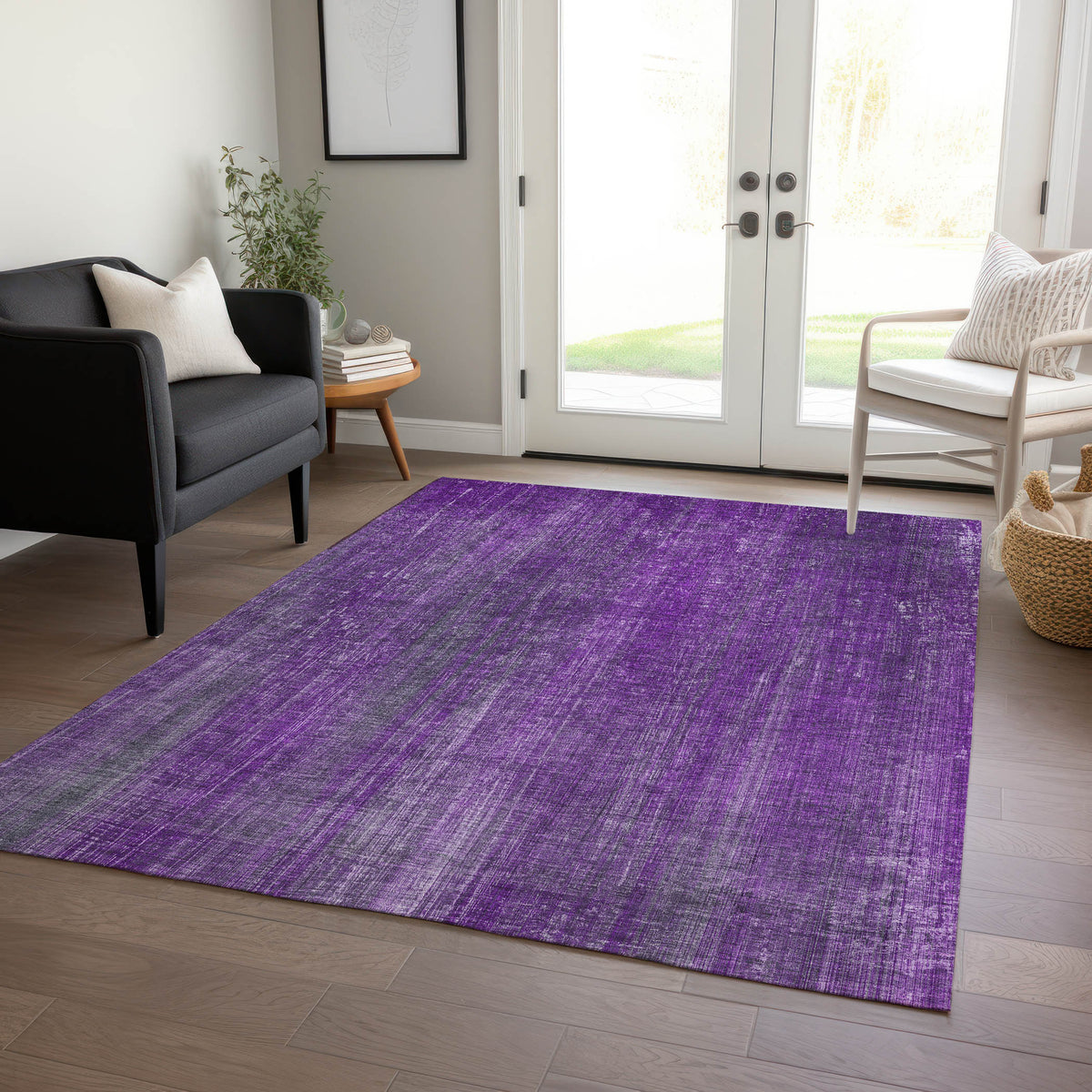 Chantille ACN552 Purple Rug