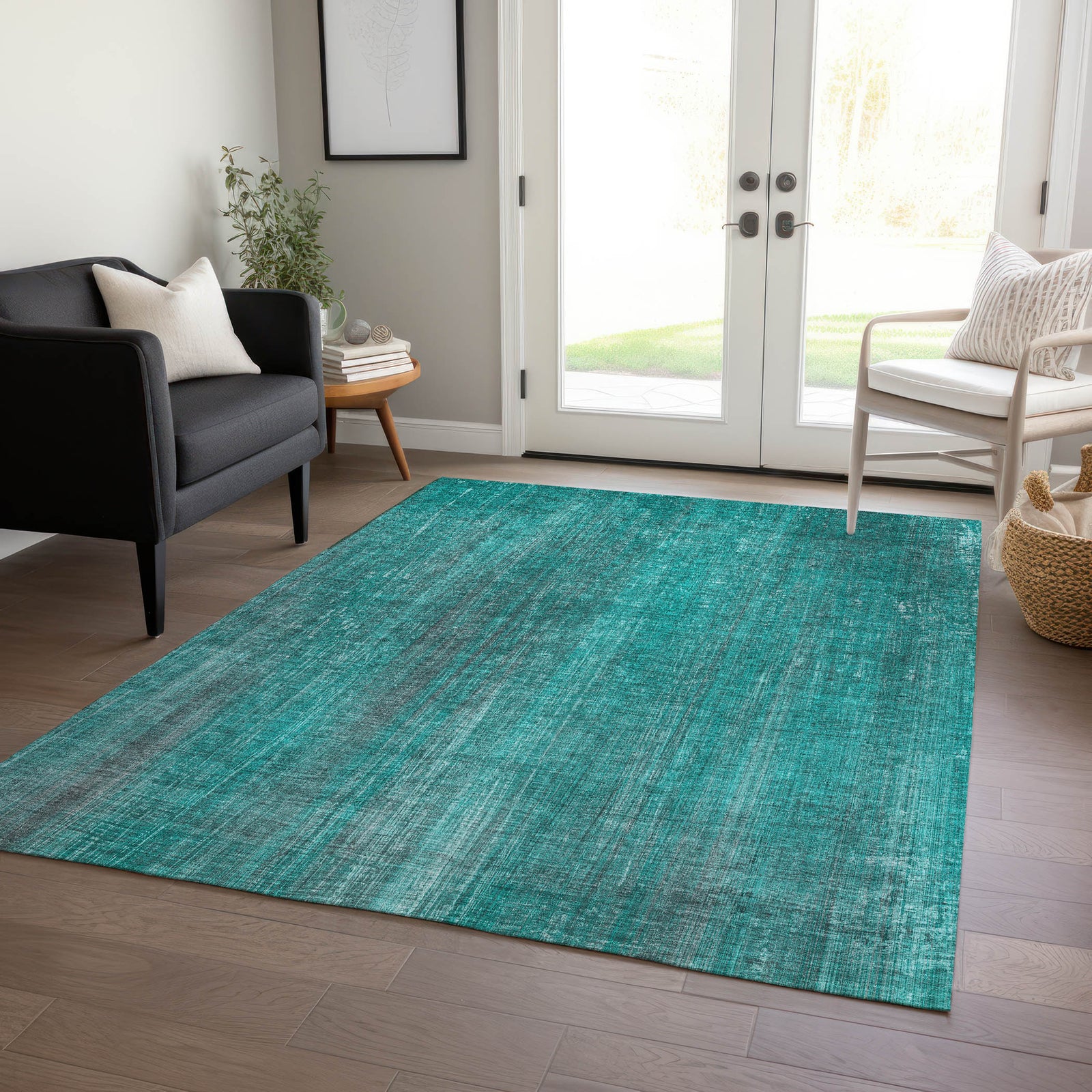Chantille ACN552 Teal Rug