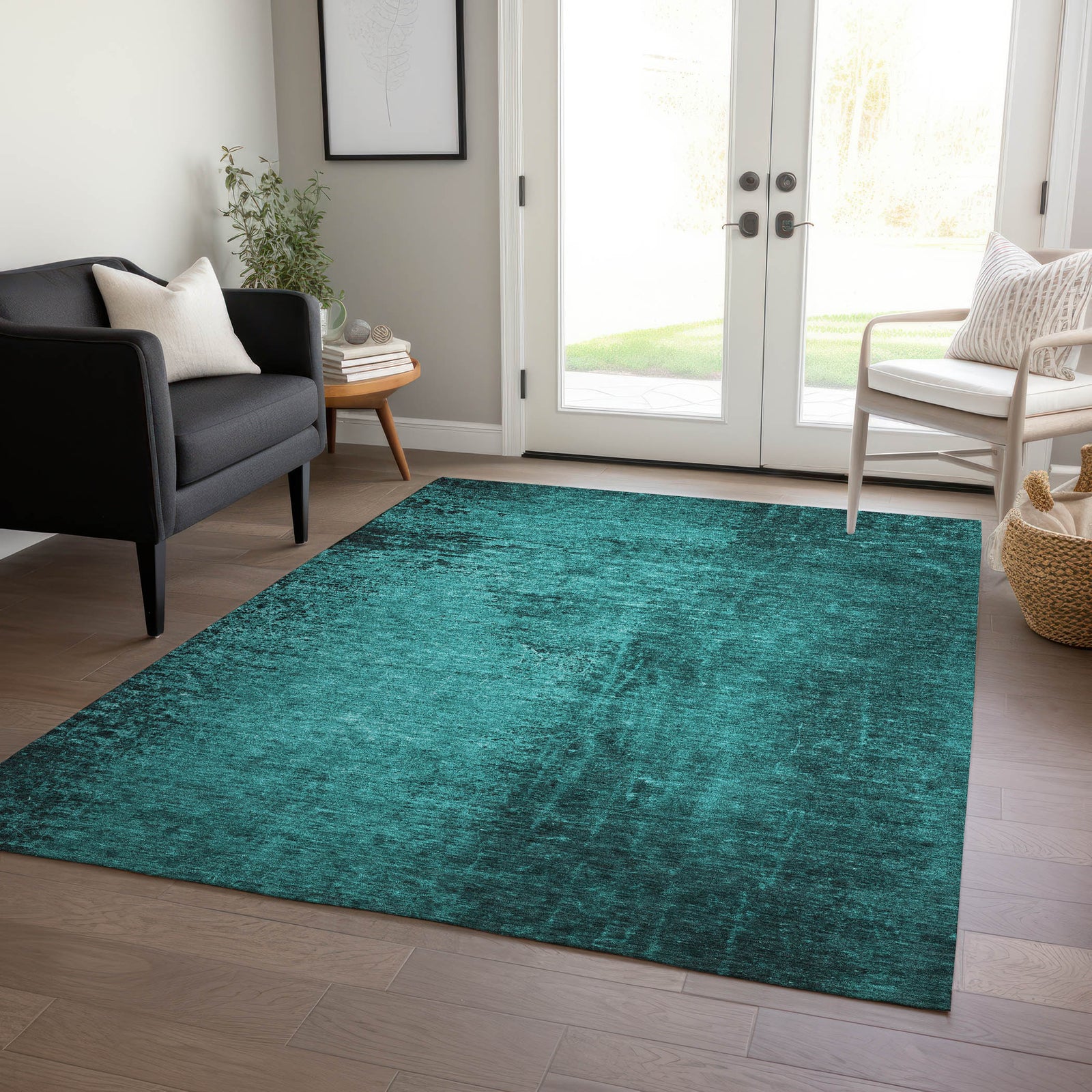 Chantille ACN554 Teal Rug