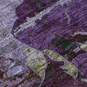 Chantille ACN555 Purple Rug