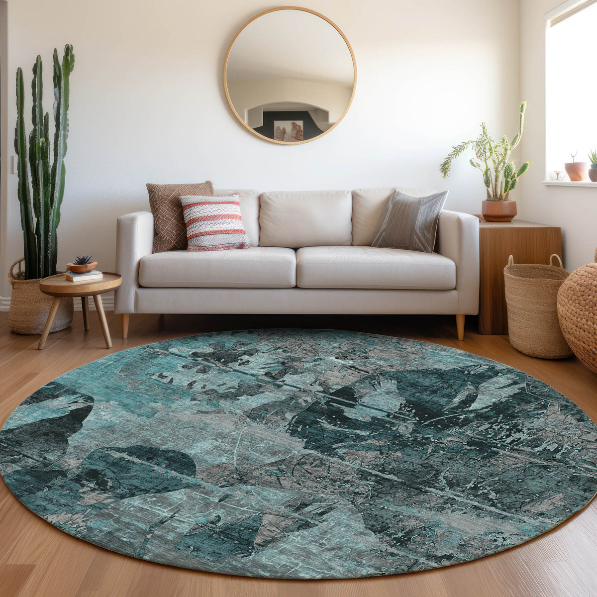 Chantille ACN555 Teal Rug