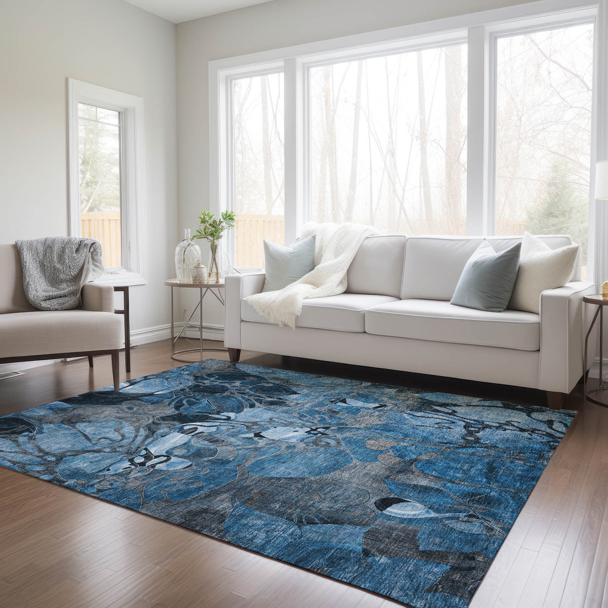 Chantille ACN558 Blue Rug