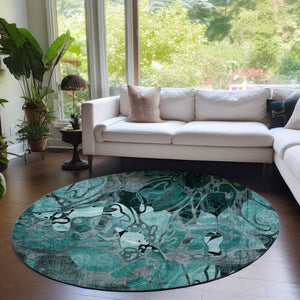 Chantille ACN558 Teal Rug