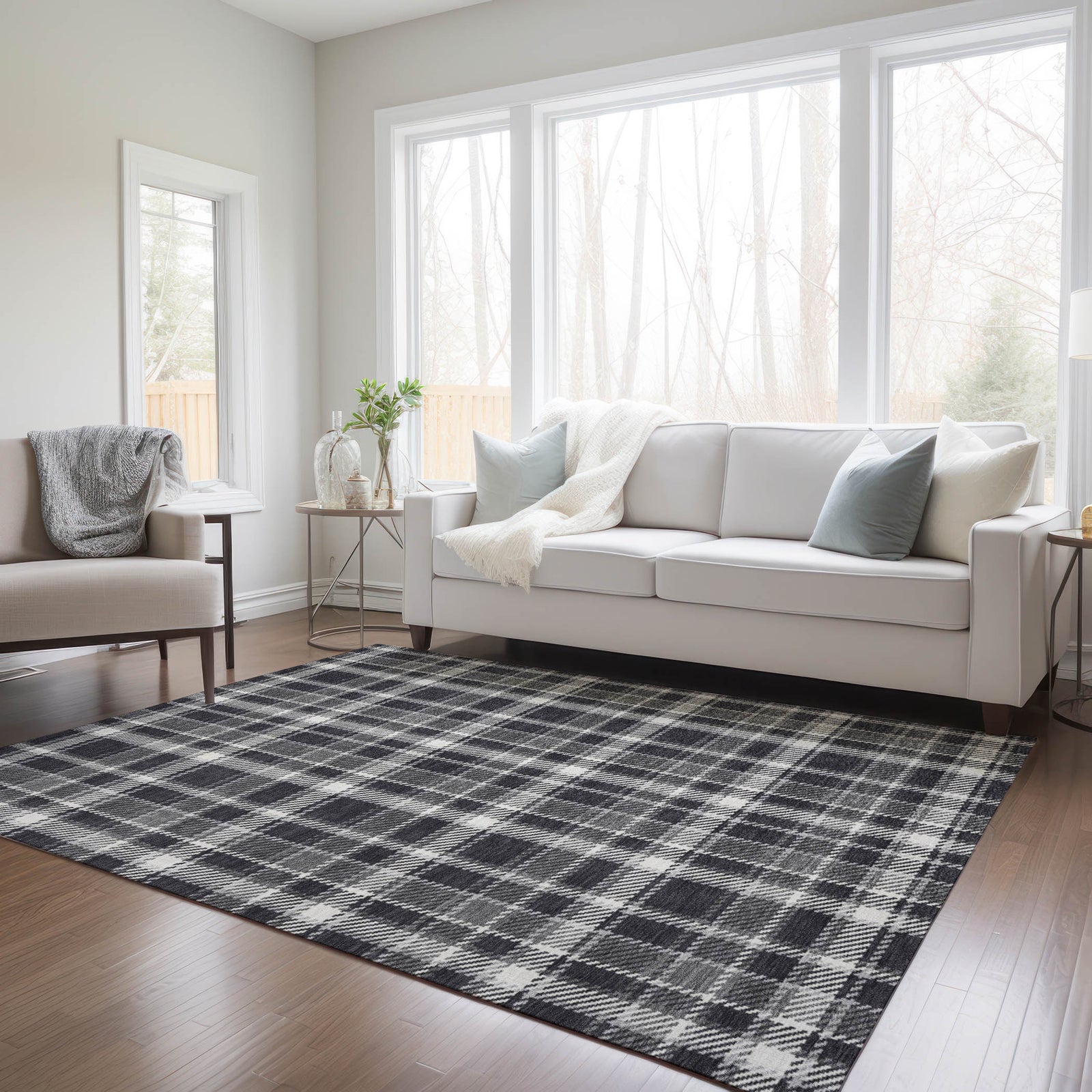 Chantille ACN563 Black Rug