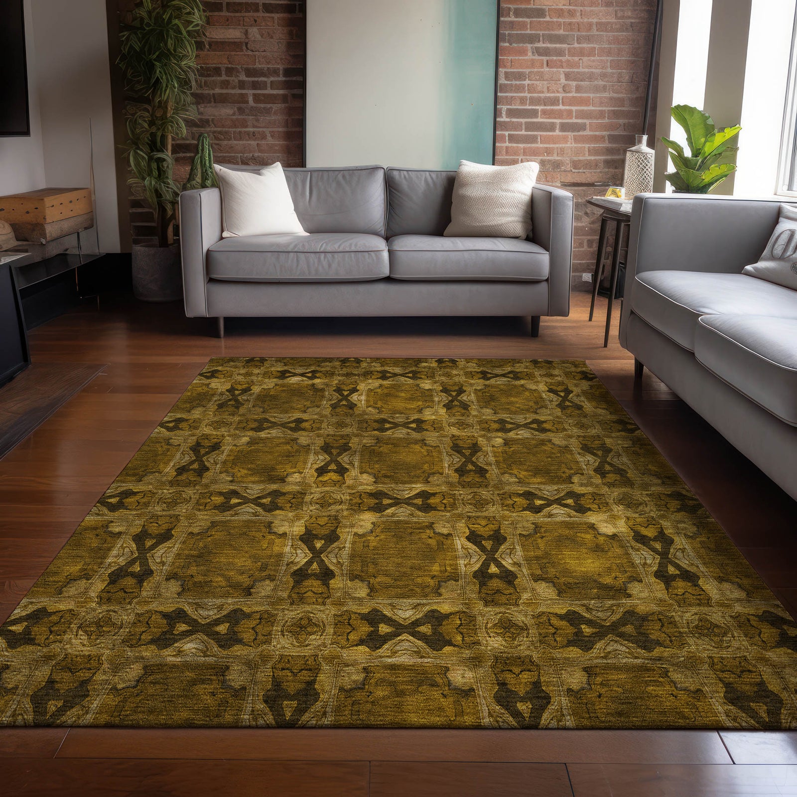Chantille ACN564 Chocolate Rug