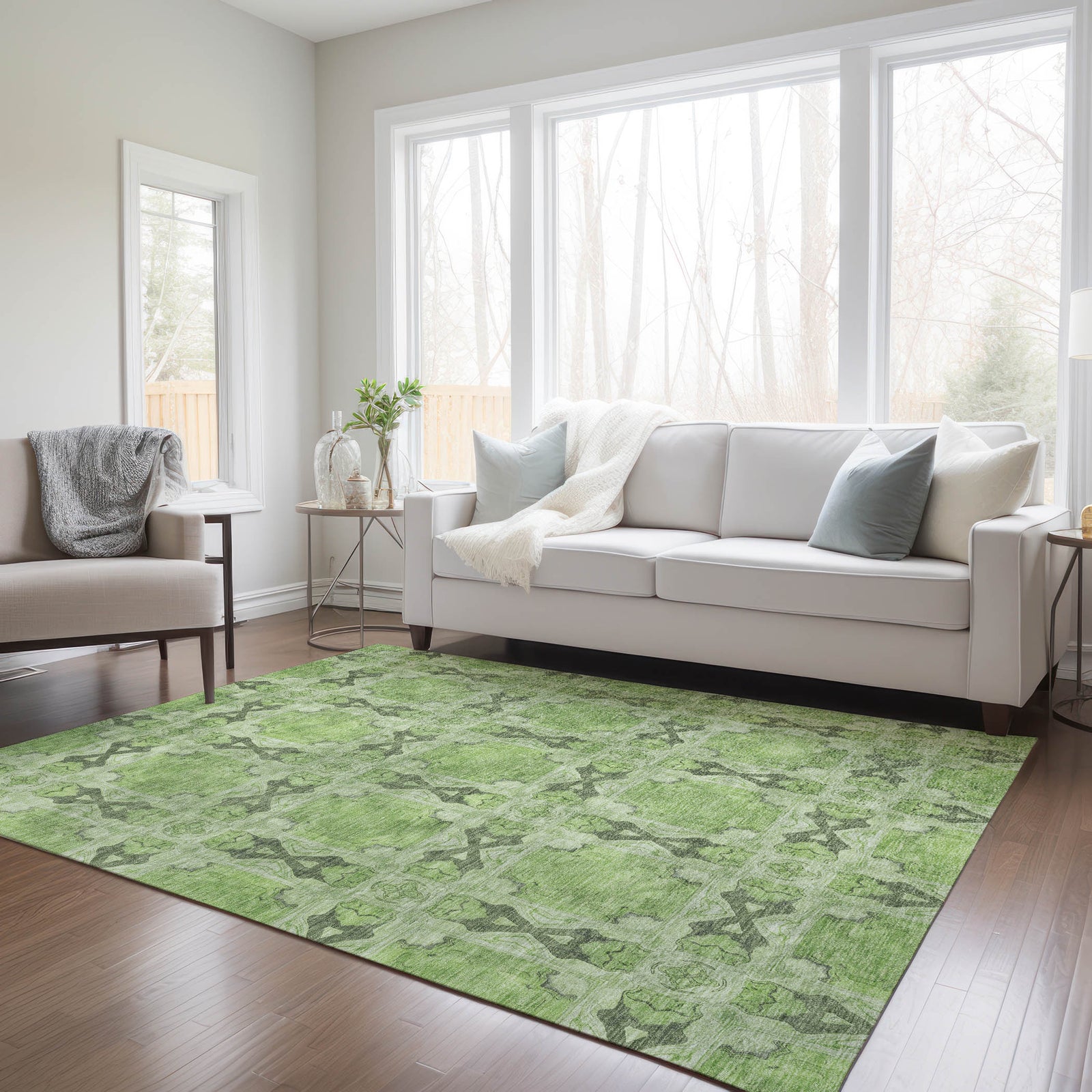 Chantille ACN564 Green Rug