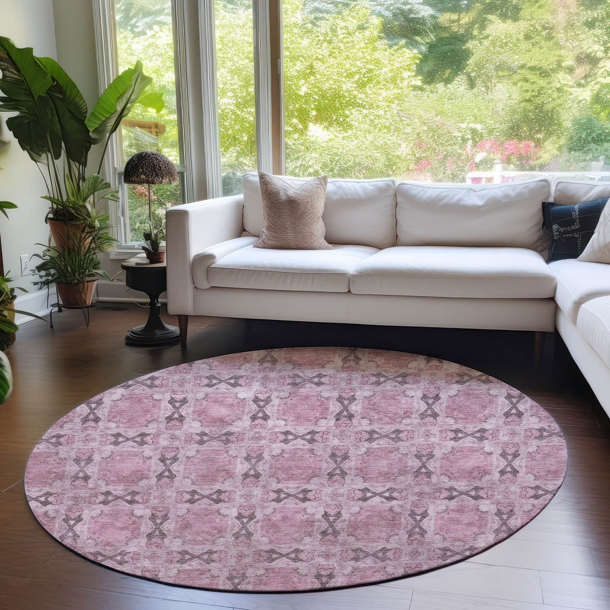 Chantille ACN564 Pink Rug