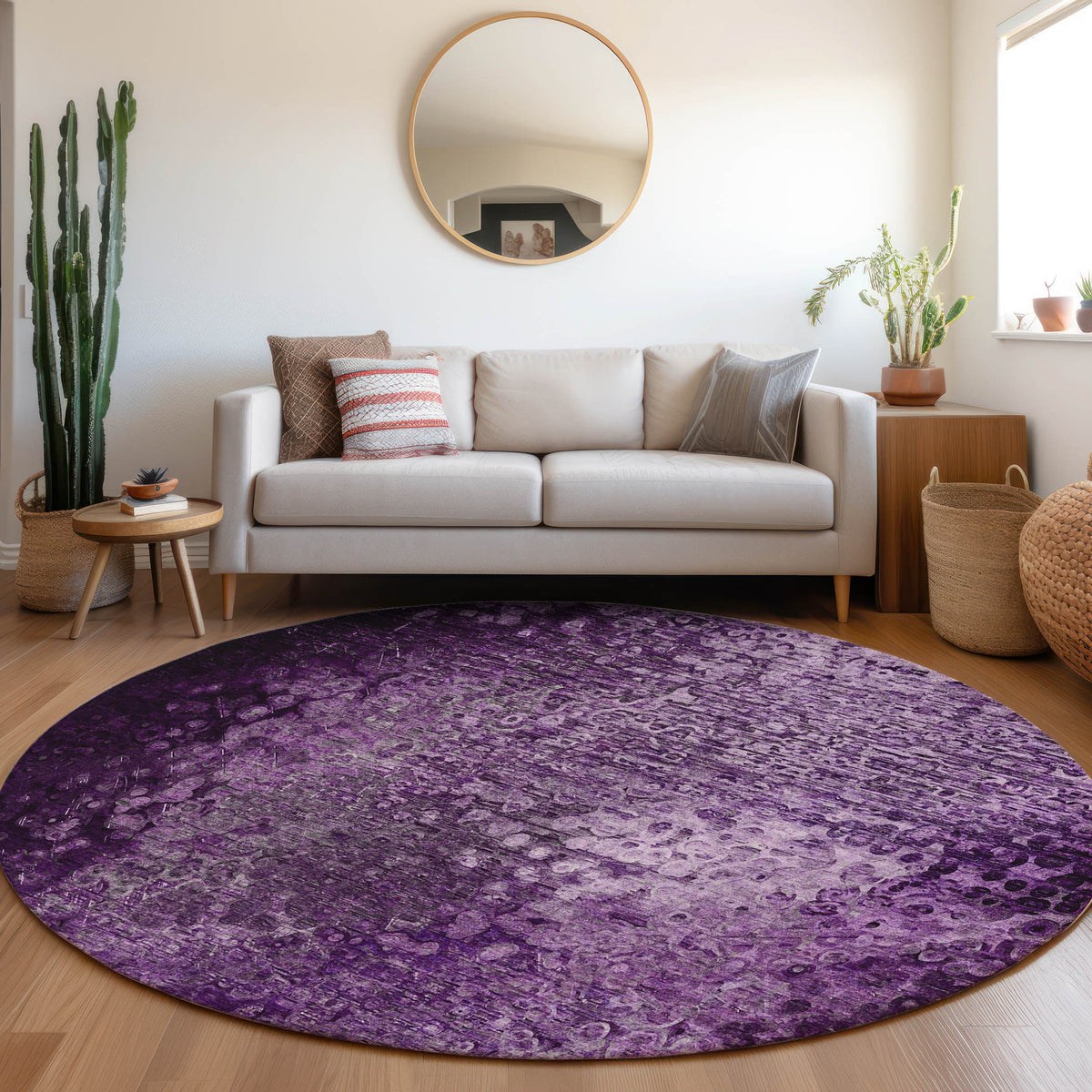 Chantille ACN565 Purple Rug