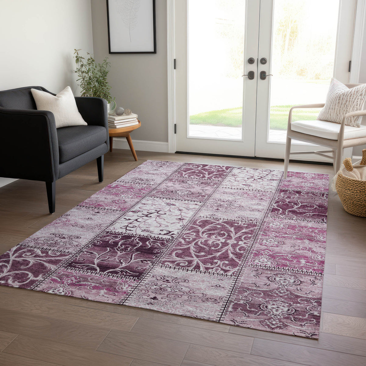 Chantille ACN566 Burgundy Rug