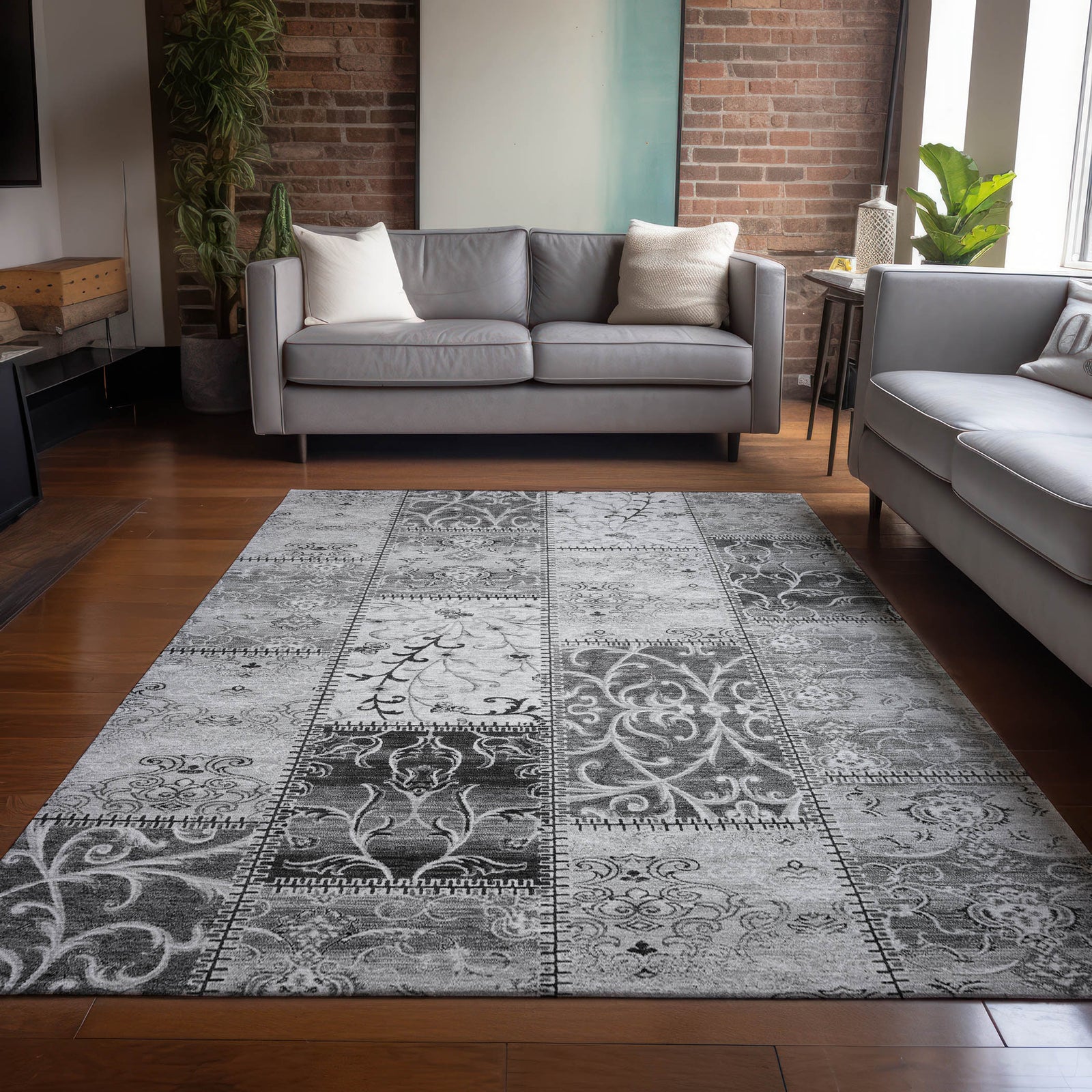 Chantille ACN566 Gray Rug