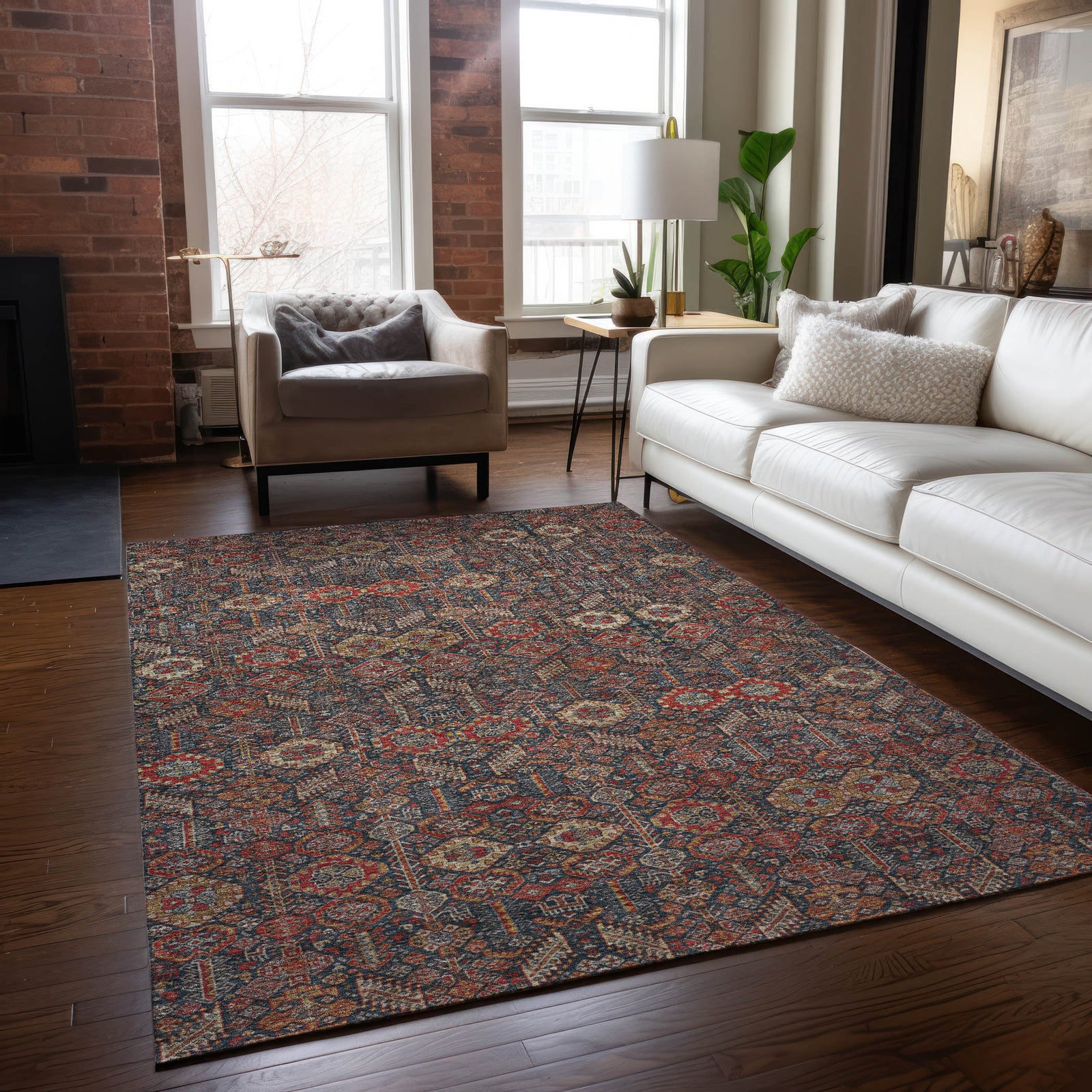 Chantille ACN574 Red Rug