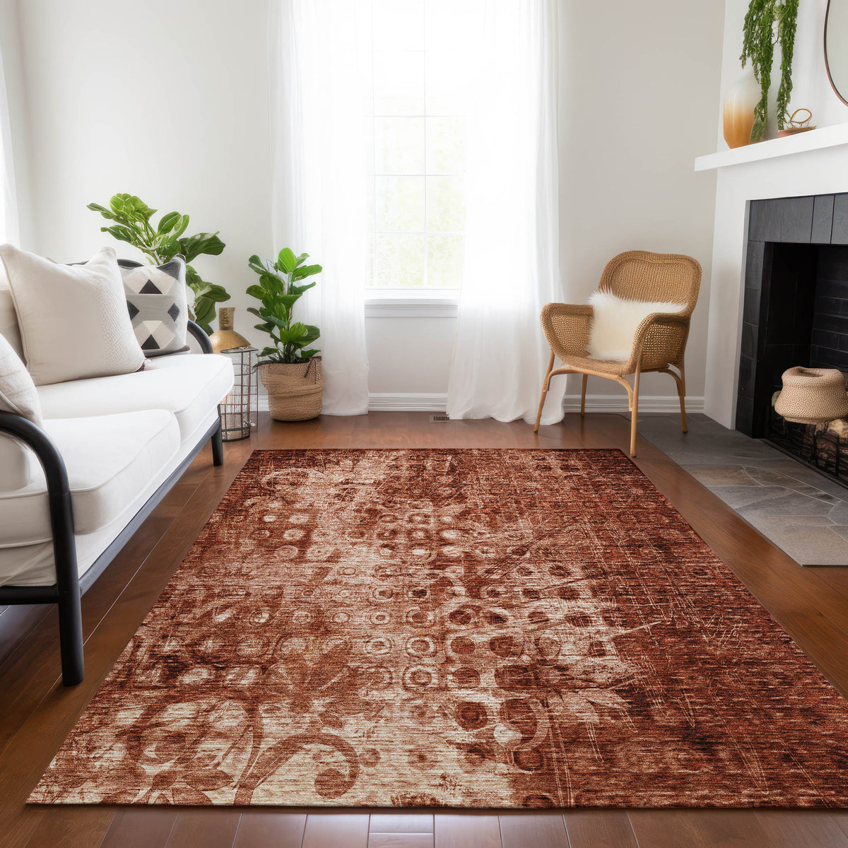 Chantille ACN577 Paprika Rug