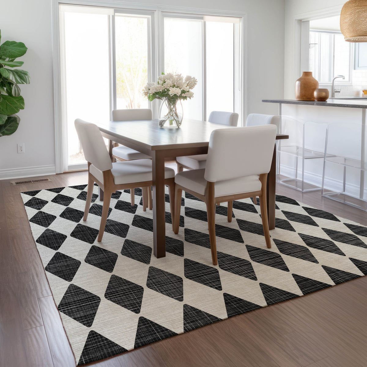 Chantille ACN578 Black Rug