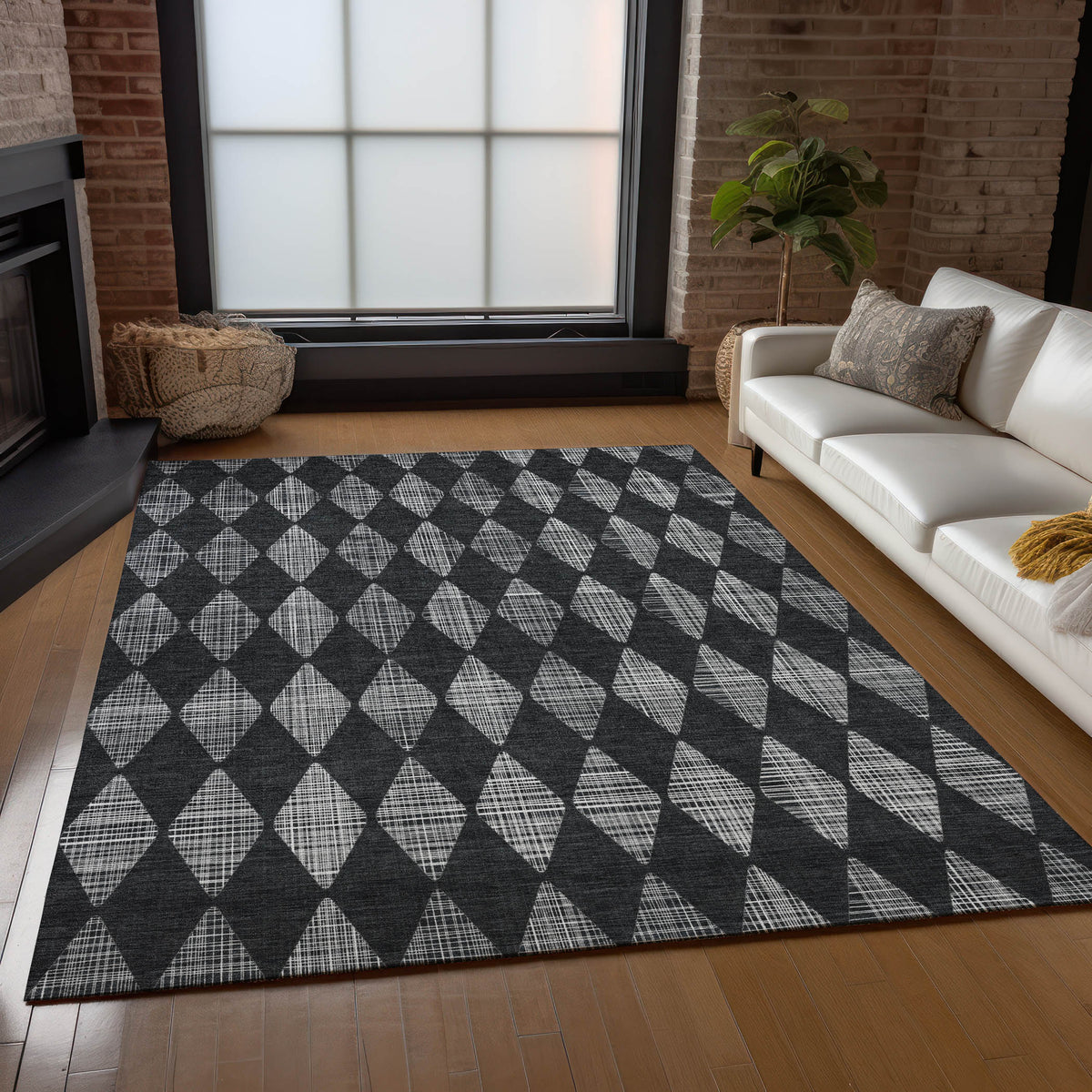 Chantille ACN578 Charcoal Rug