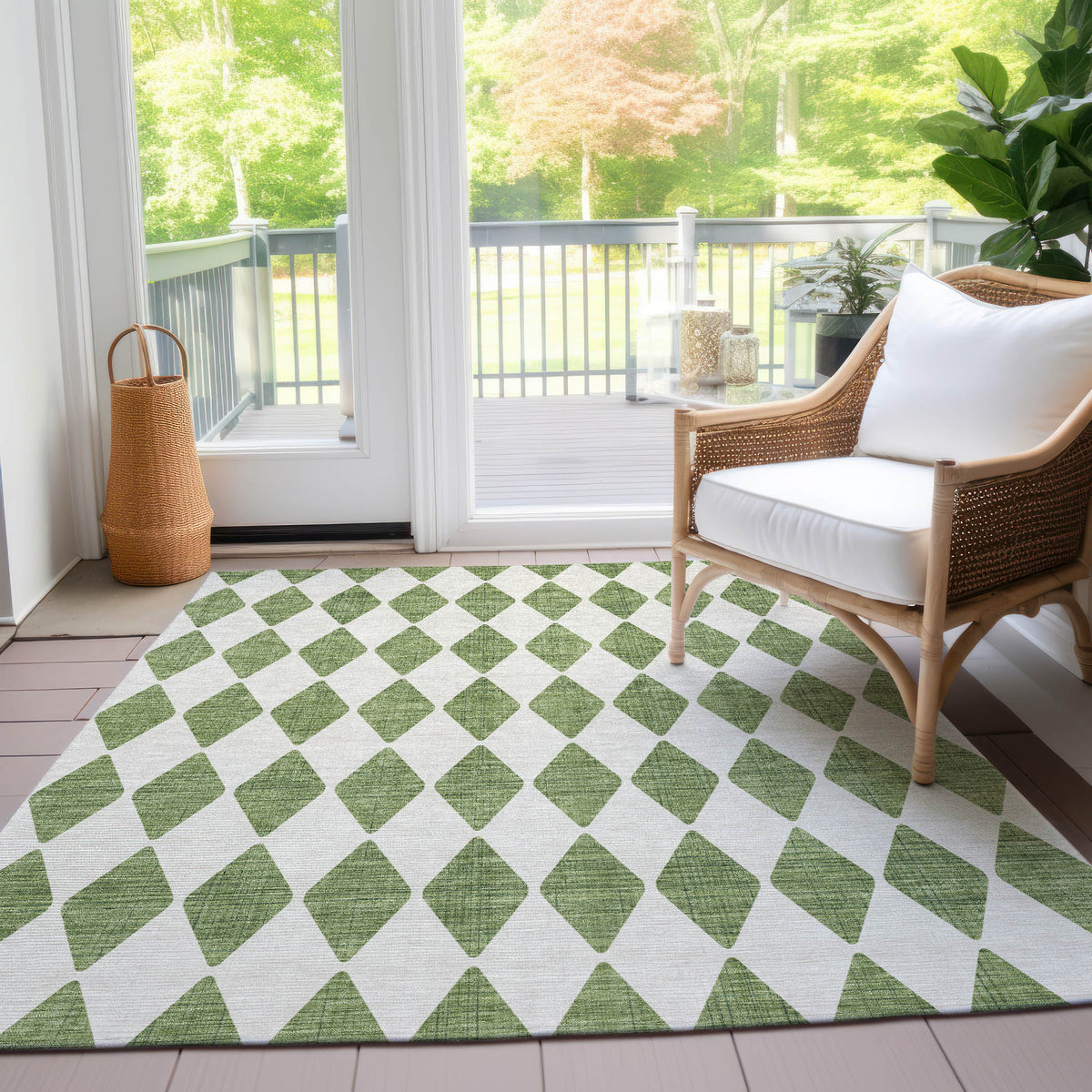 Chantille ACN578 Green Rug