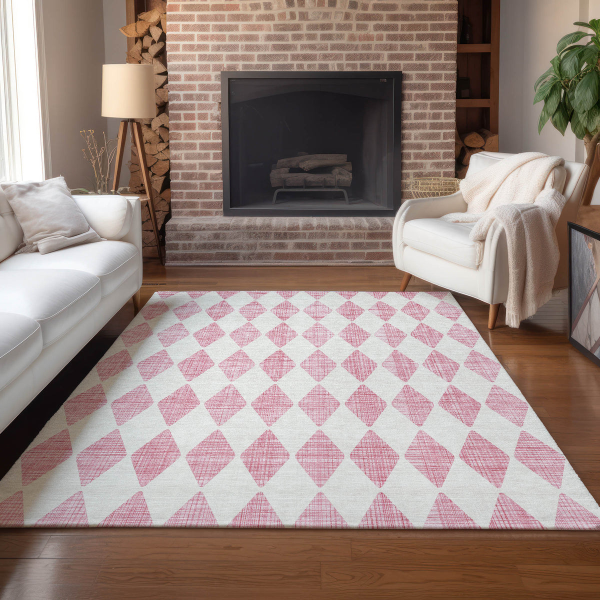 Chantille ACN578 Pink Rug
