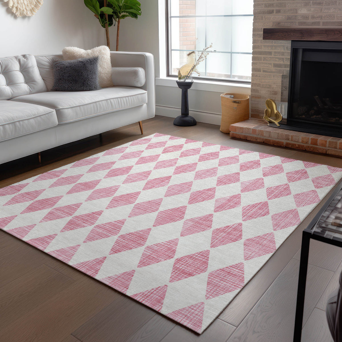 Chantille ACN578 Pink Rug