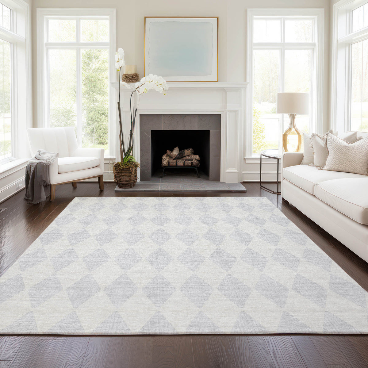 Chantille ACN578 Silver Rug