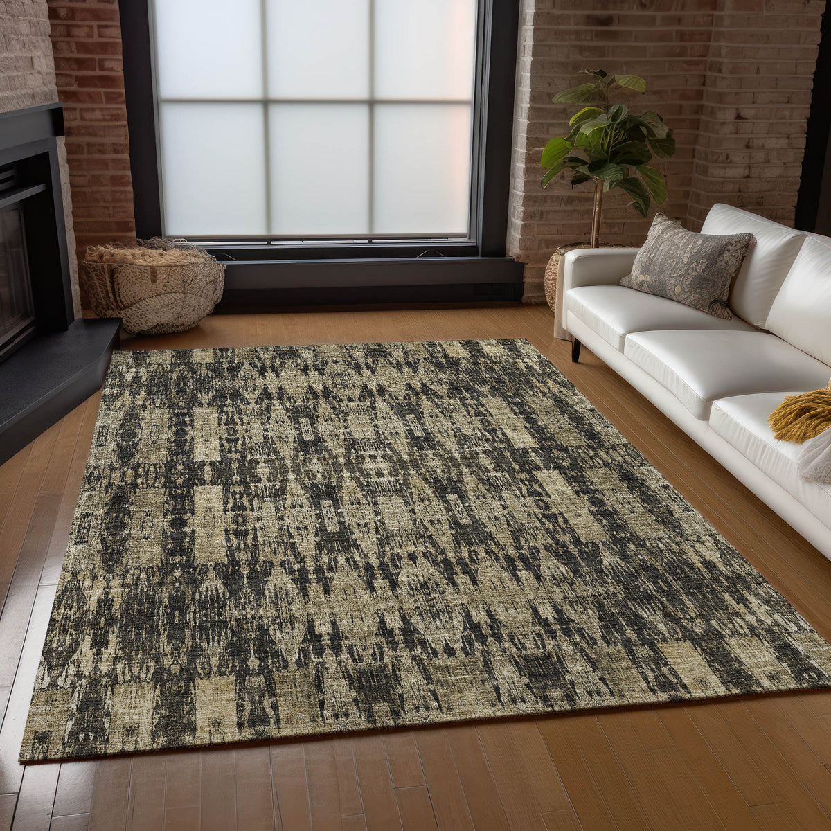 Chantille ACN580 Black Rug