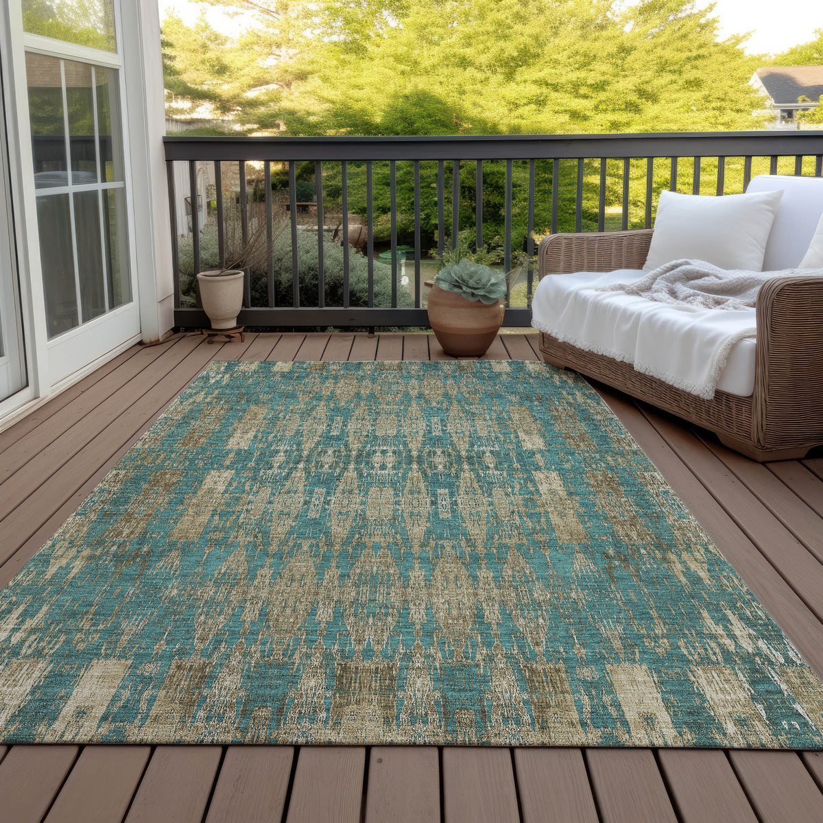 Chantille ACN580 Teal Rug