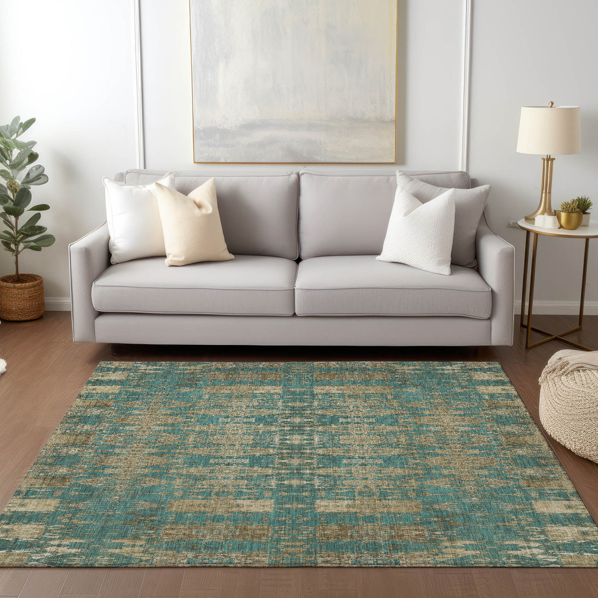 Chantille ACN580 Teal Rug