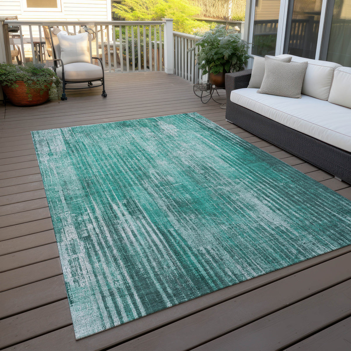 Chantille ACN582 Teal Rug