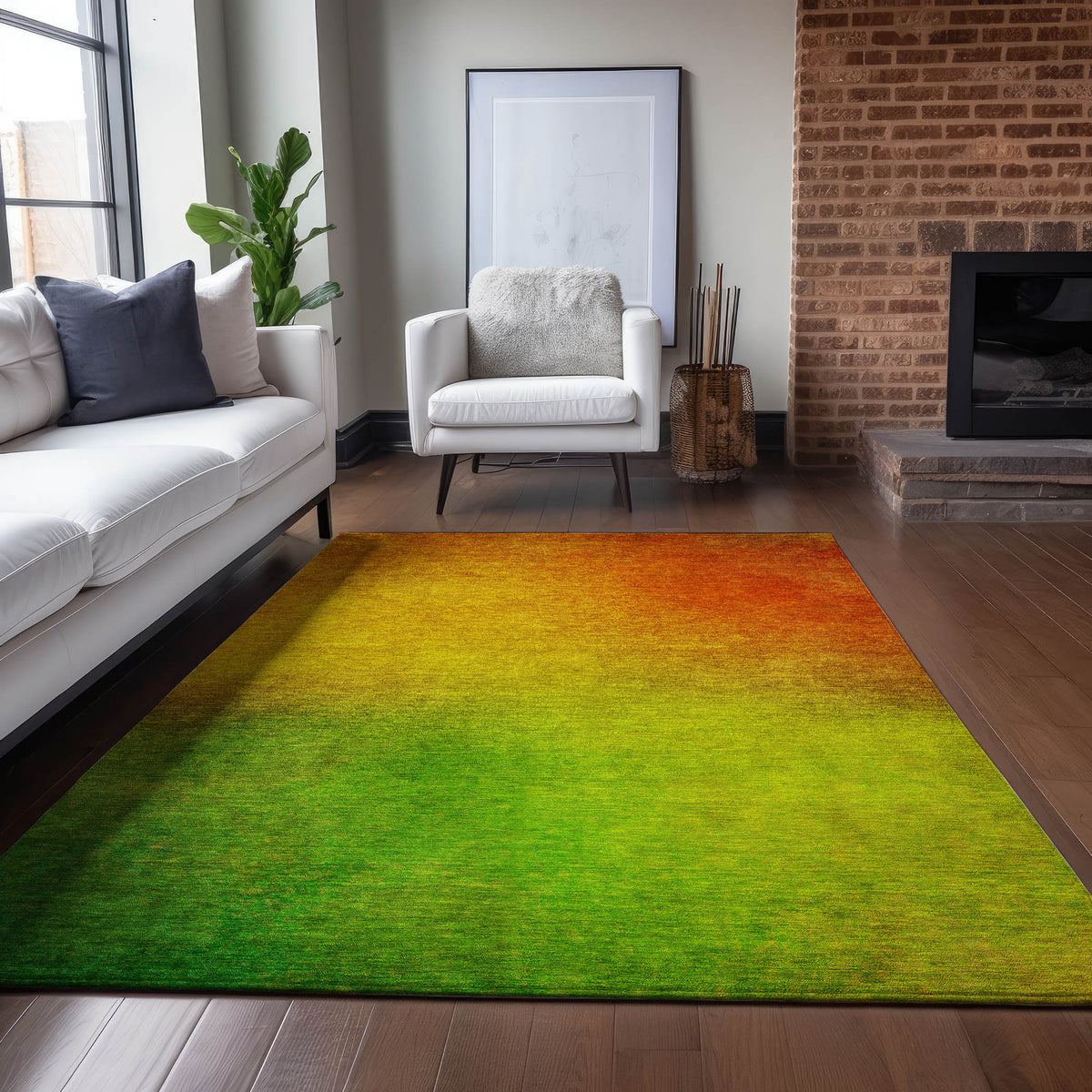 Chantille ACN583 Terracotta Rug