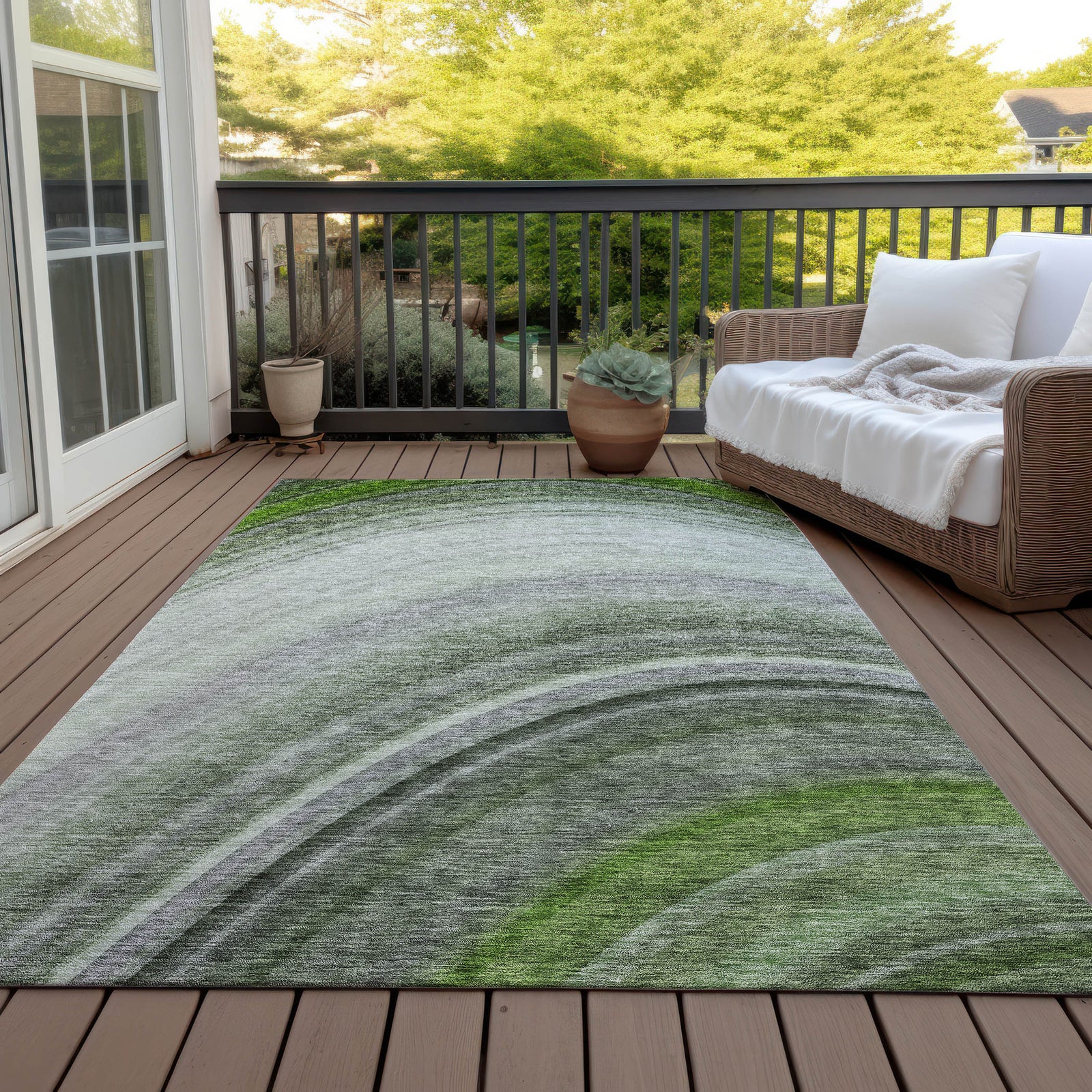 Chantille ACN584 Green Rug