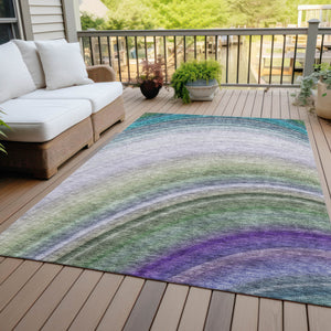 Chantille ACN584 Teal Rug
