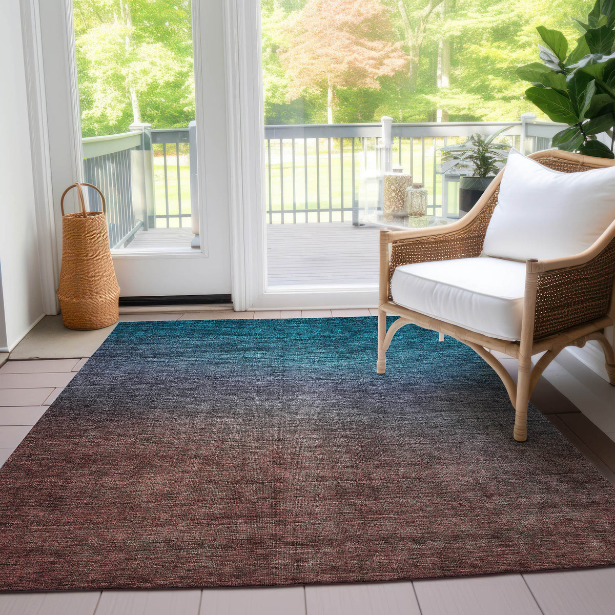 Chantille ACN587 Teal Rug