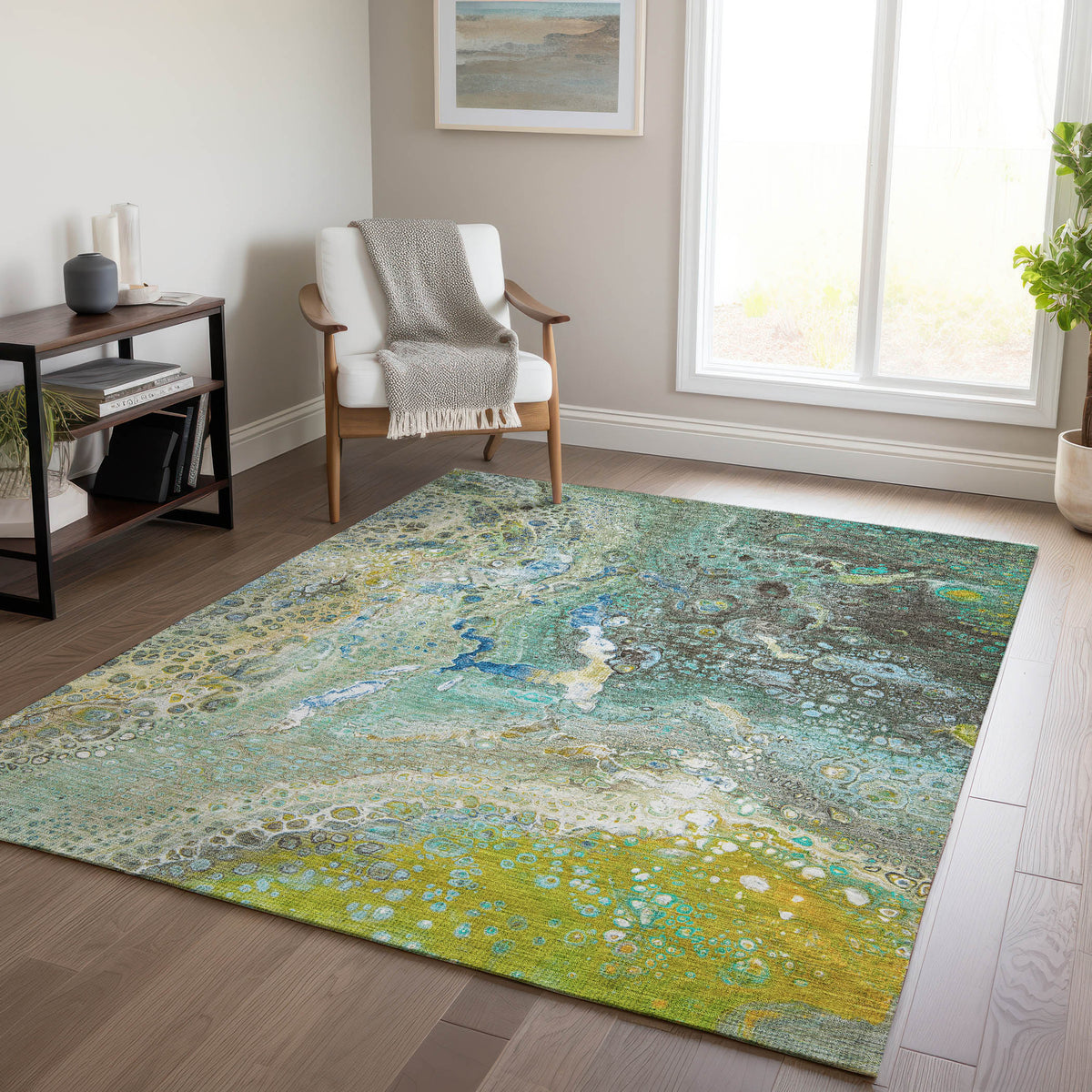 Chantille ACN588 Teal Rug