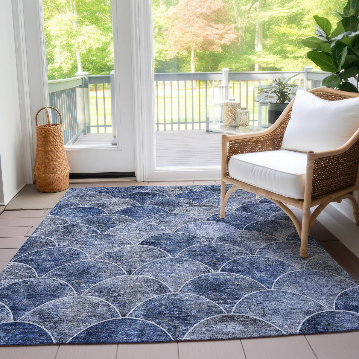 Chantille ACN594 Blue Rug