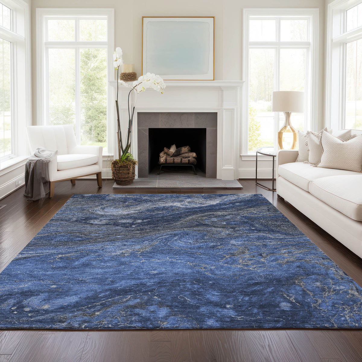 Chantille ACN599 Blue Rug