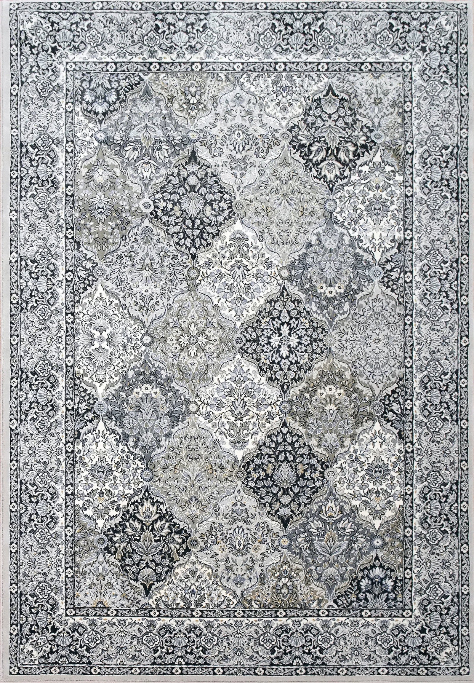 Ancient Garden 57008-9696 Cream/Grey Rug