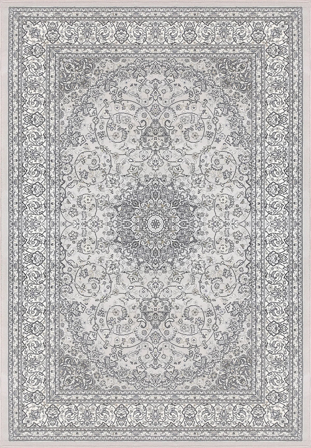 Ancient Garden 57119-9666 Soft Grey/Cream Rug