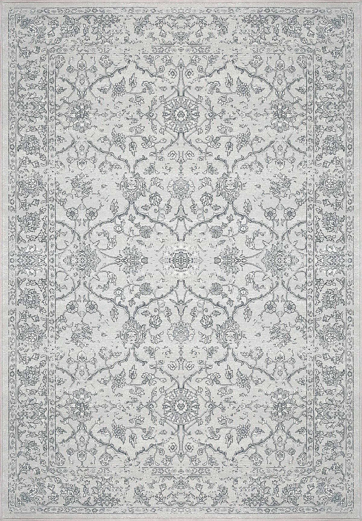 Ancient Garden 57136-9696 Silver/Grey Rug