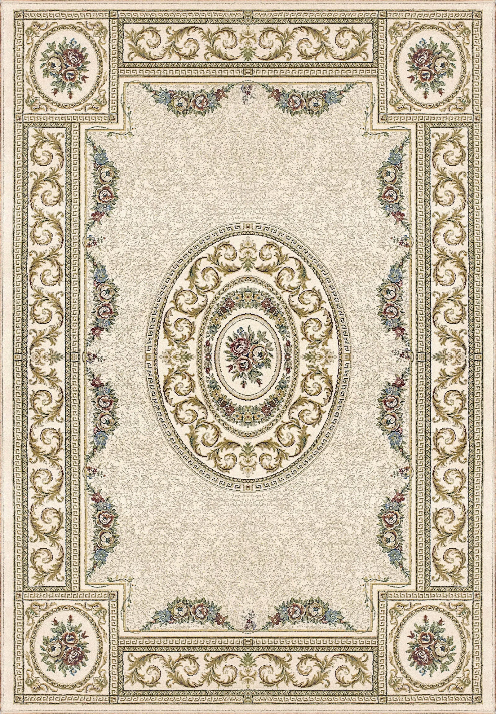 Ancient Garden 57226-6464 Ivory Rug